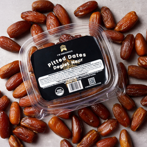 PITTED, ORGANIC DEGLET NOUR DATES 8oz