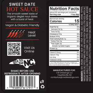 SWEET DATE HOT SAUCE